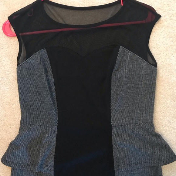 Black and gray dress - Picture 2 of 3